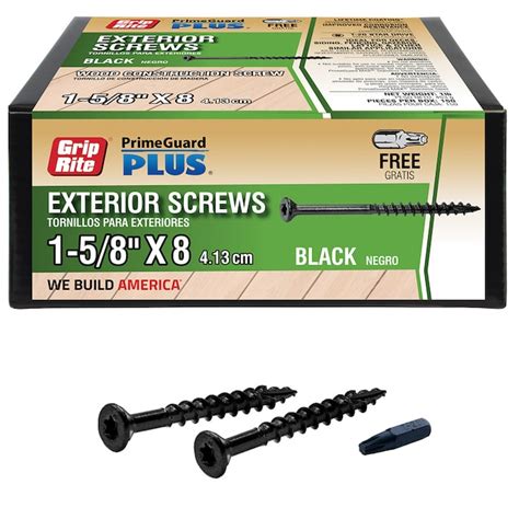 lowes exterior screws